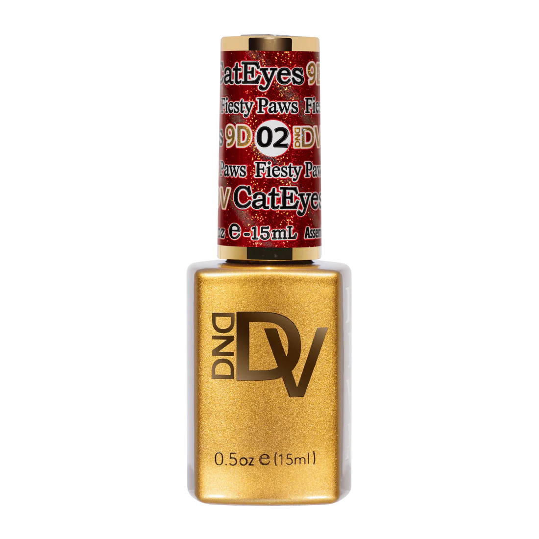 DND Diva Glass Ball Collection 9D Cateyes #02 Fiesty Paws
