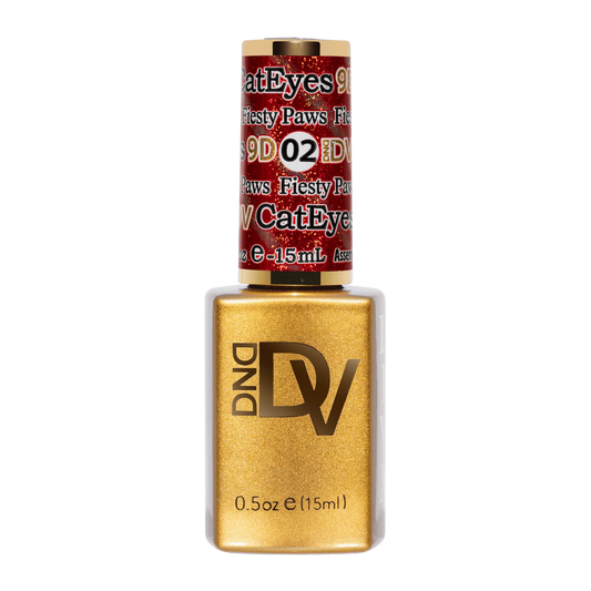 DND Diva Glass Ball Collection 9D Cateyes #02 Fiesty Paws