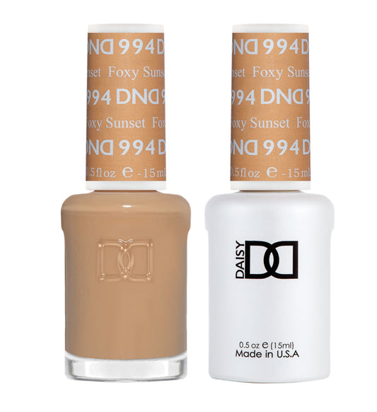 DND Gel Nail Polish Duo 994 - Foxy Sunset