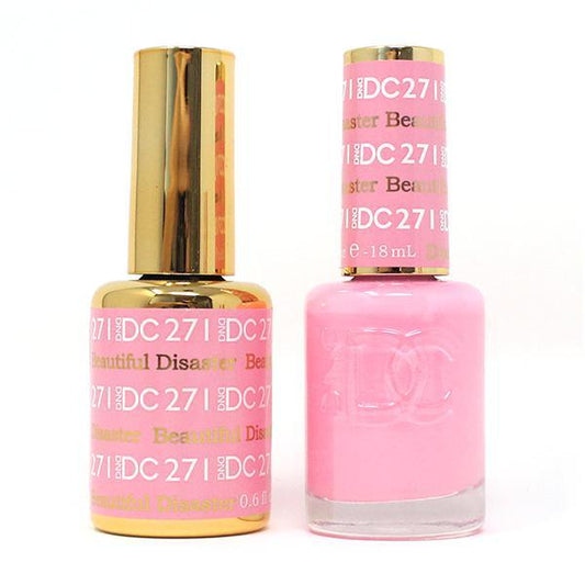 DND DC Premium set Gel Color Matching Polish Color - Beautiful Disaster #271