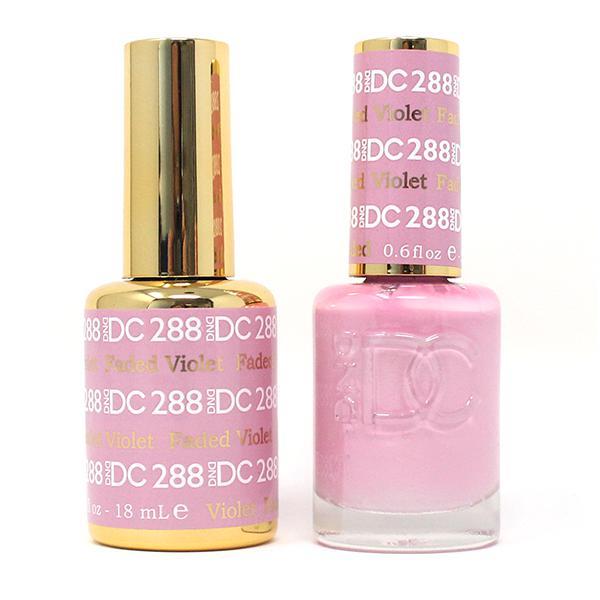 DND DC Premium set Gel Color Matching Polish Color - Faded Violet #288
