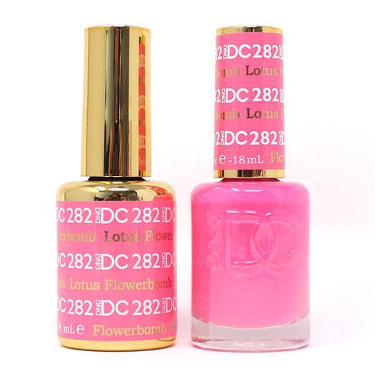 DND DC Premium set Gel Color Matching Polish Color - Lotus Flowerbomb #282