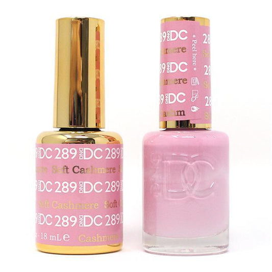DND DC Premium set Gel Color Matching Polish Color - Soft Cashmere #289