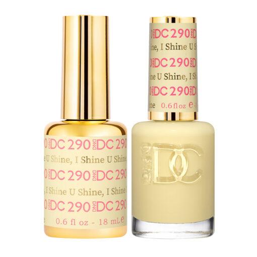 DND DC Premium set Gel Color Matching Polish Color - U Shine, I Shine #290