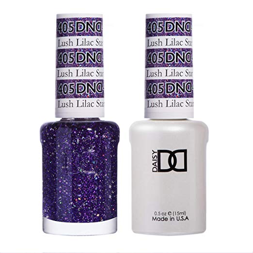 DND Gel Polish & Lacquer - 405 - Lush Lilac Star