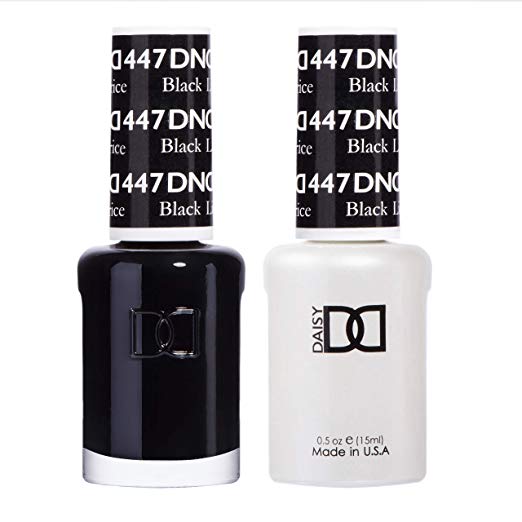 DND Gel Polish & Lacquer - 447 - Black Licorice