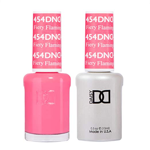 DND Gel Polish & Lacquer - 454 - Fiery Flamingo