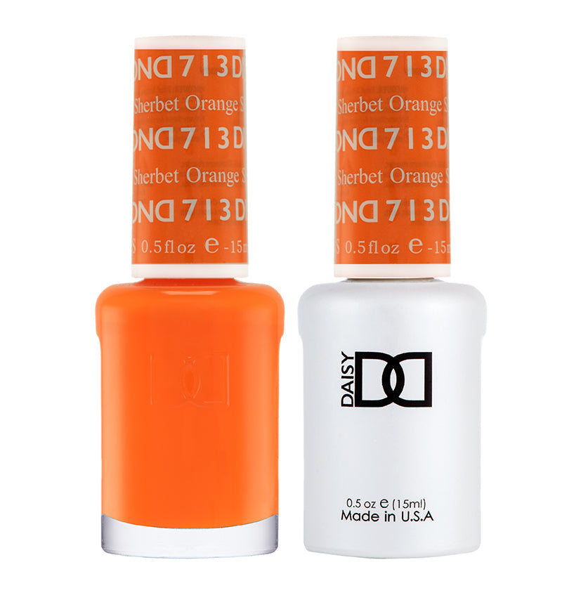 DND Gel Polish & Lacquer - 713 - Orange Sherbet