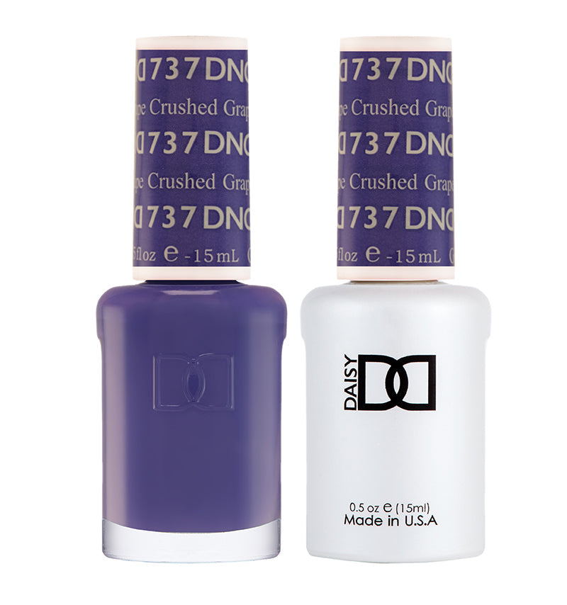 DND Gel Polish & Lacquer - 737 - Crushed Grape