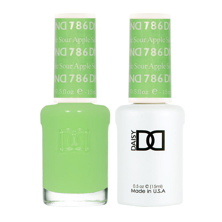 DND Gel Nail Polish Duo 786 - Sour Apple