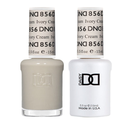 DND Gel Polish & Lacquer - 856 - Ivory Cream