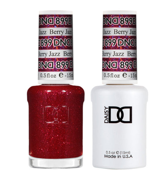DND Gel Super Glitters  #899 Berry Jazz