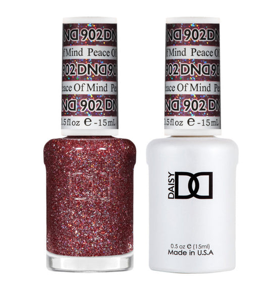 DND Gel Super Glitters  #902 Peace of Mind