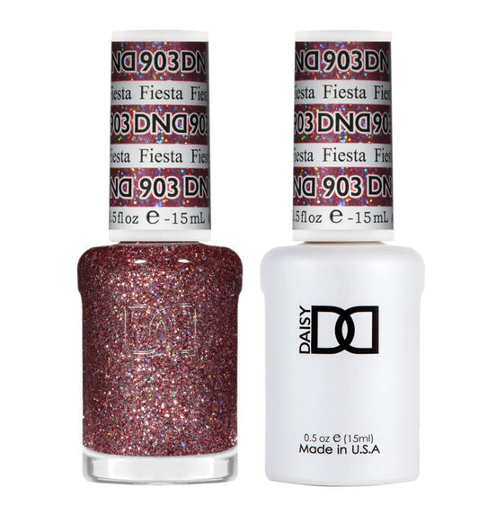 DND Gel Super Glitters  #903 Fiesta