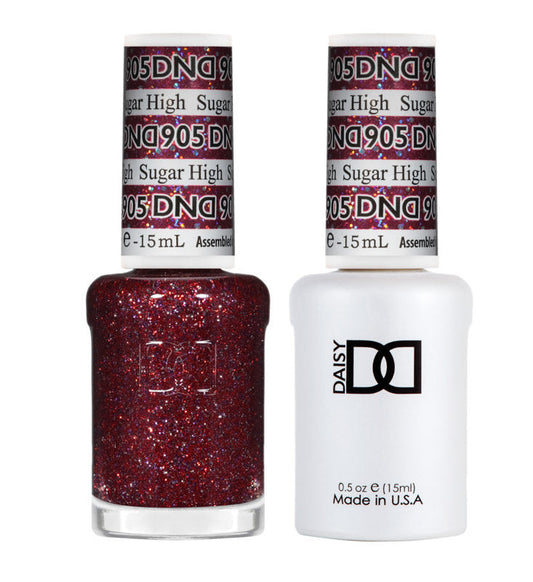 DND Gel Super Glitters  #905 Sugar High