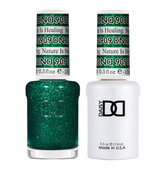 DND Gel Super Glitters  #909 Nature is Healing