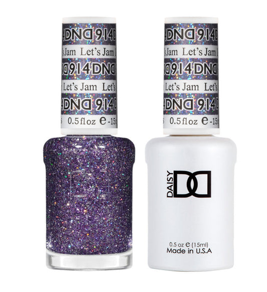 DND Gel Super Glitters #914 Let’s Jam