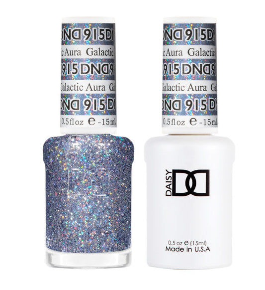 DND Gel Super Glitters  #915 Galactic Aura