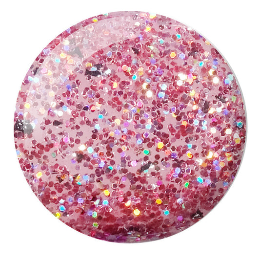 DND Gel Super Glitters #918 Pink Aura