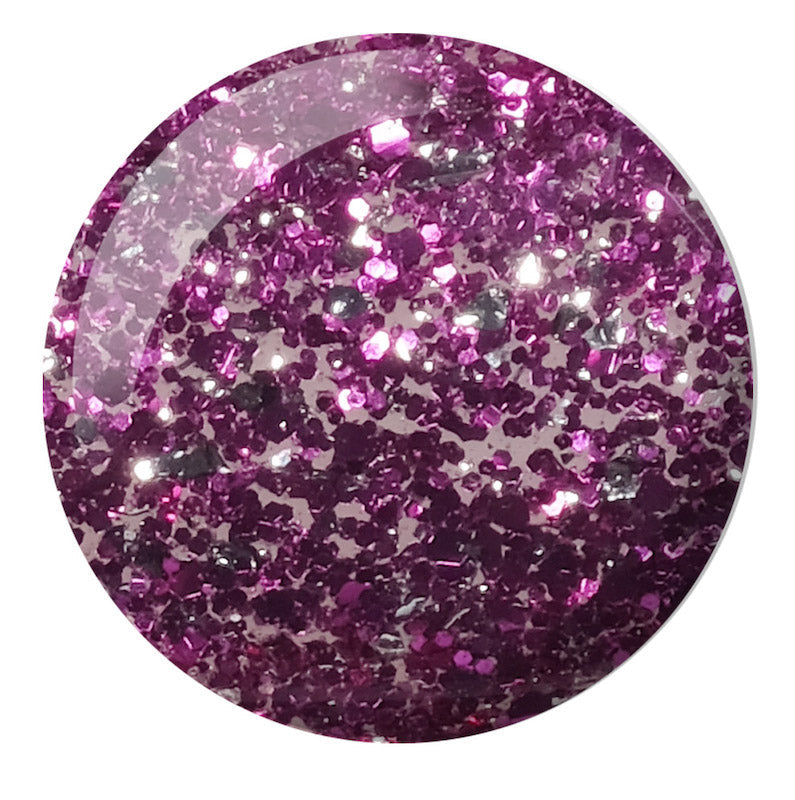 DND Gel Super Glitters #920 Magenta Aura