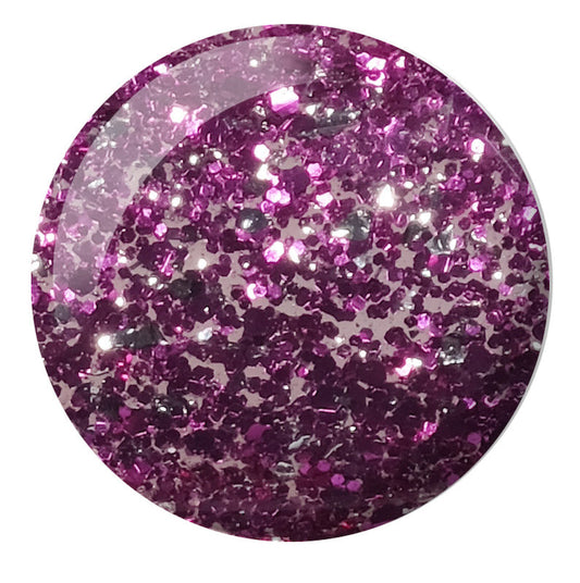 DND Gel Super Glitters #920 Magenta Aura