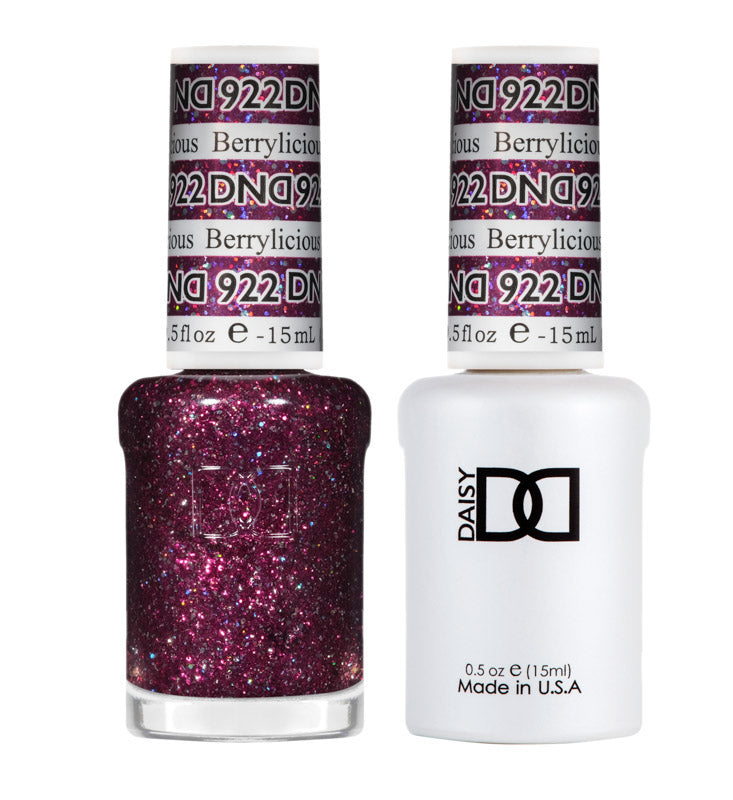 DND Gel Super Glitters #922 Berrylicious