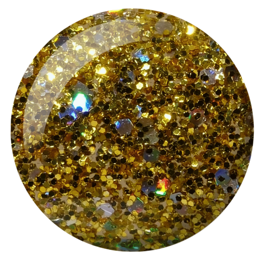 DND Diva Gel & Nail Polish- Golden Treasure Waves #029