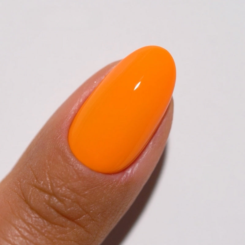 DND Diva Gel & Nail Polish - Perfect Orange #208