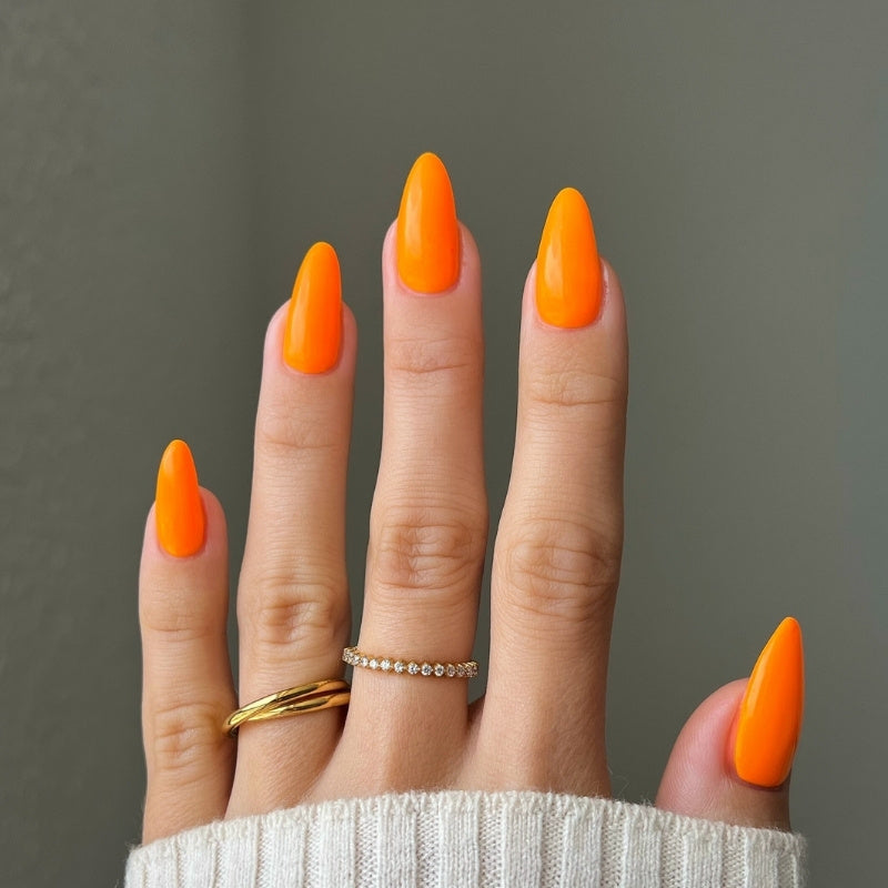 DND Diva Gel & Nail Polish - Perfect Orange #208