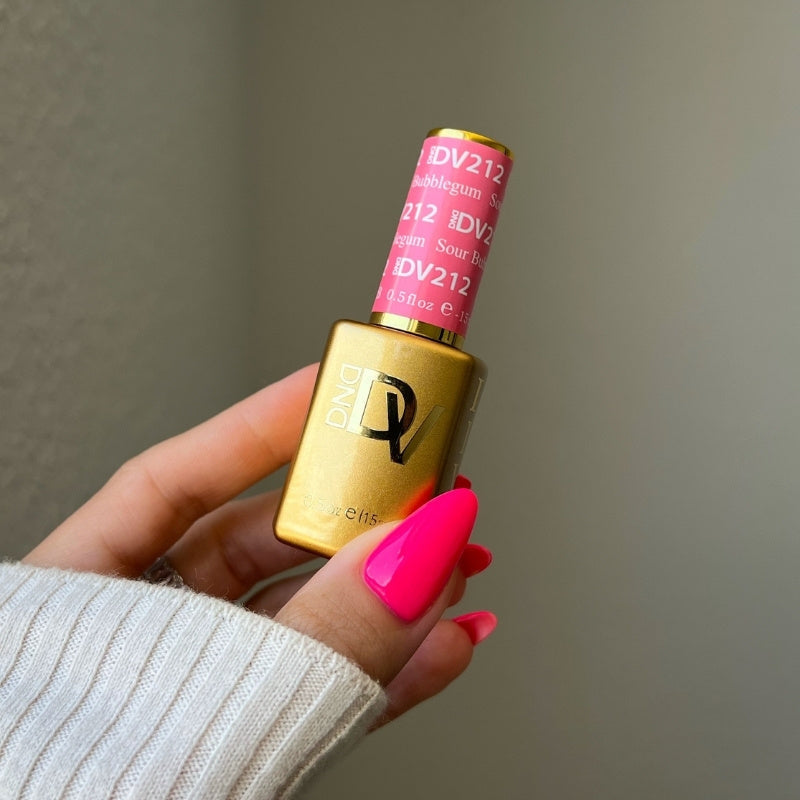 DND Diva Gel & Nail Polish - Sour Bubblegum #212