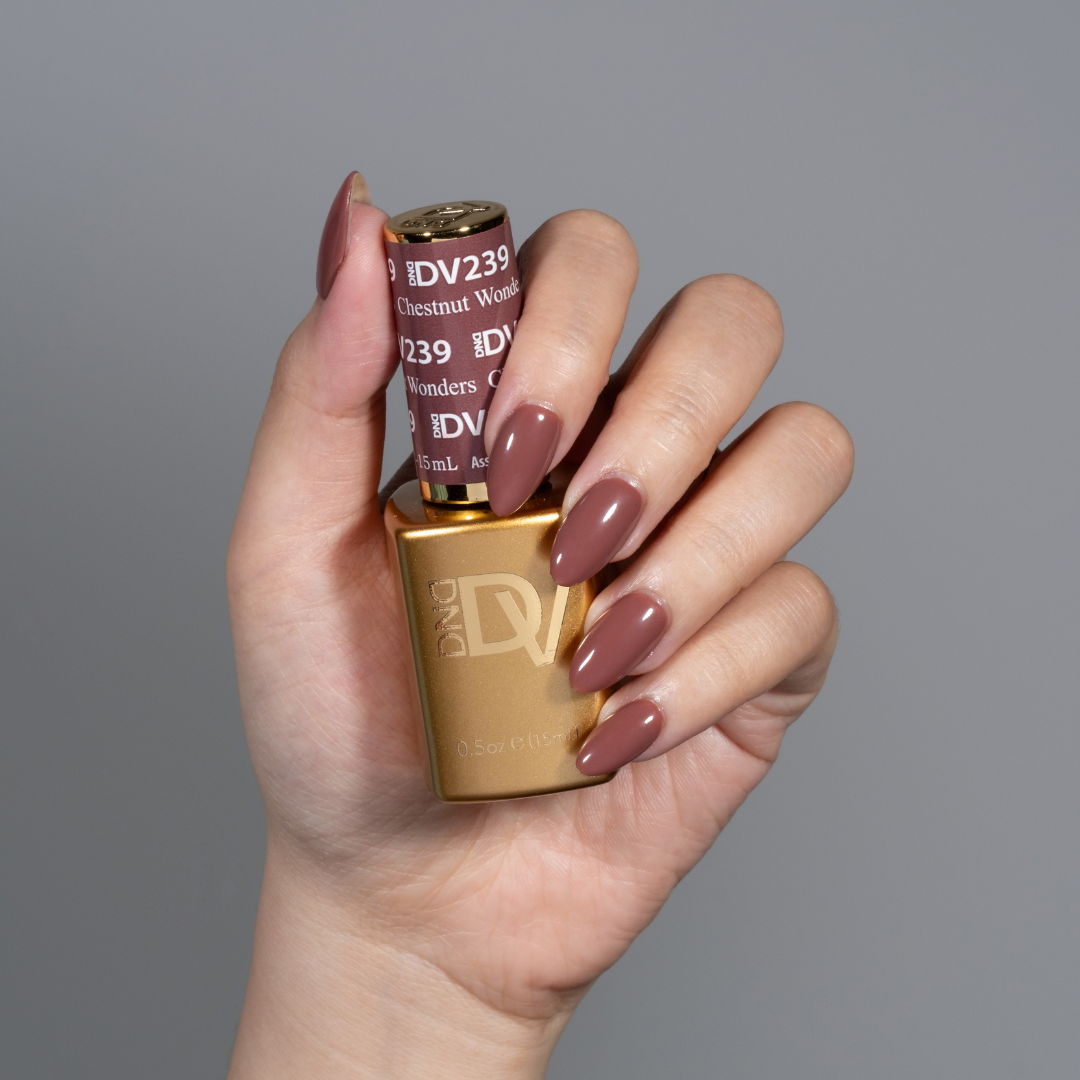 DND Diva Gel & Nail Polish - Chestnut Wonders #239
