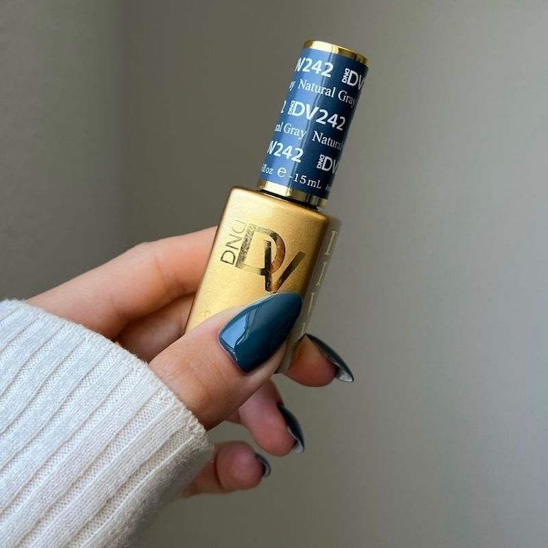 DND Diva Gel & Nail Polish - Nautical Gray #242