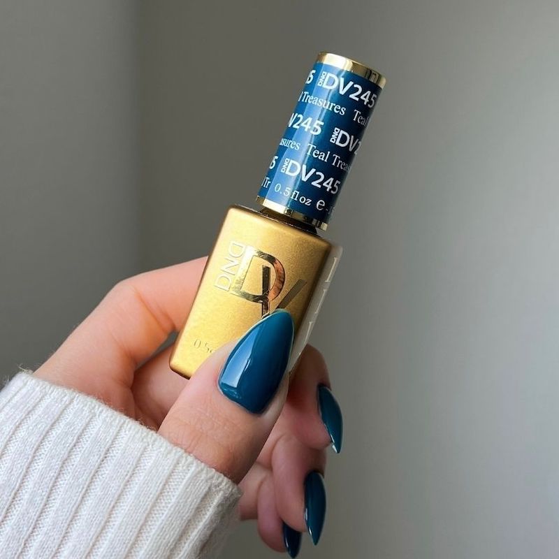 DND Diva Gel & Nail Polish - Teal Treasures #245