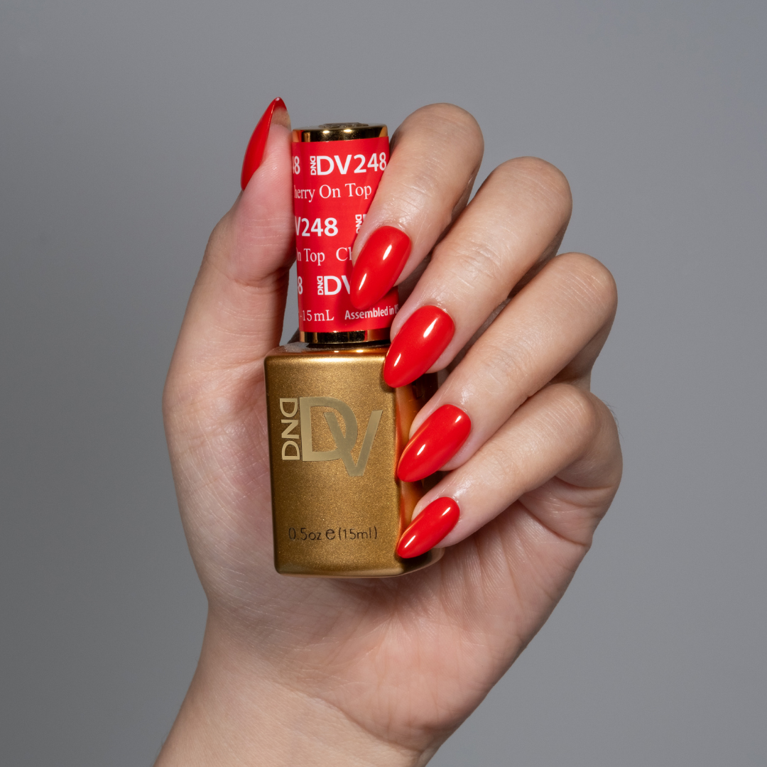 DND Diva Gel & Nail Polish - Cherry On Top #248