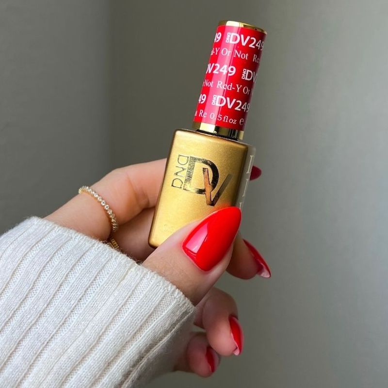 DND Diva Gel & Nail Polish - Red-Y Or Not #249