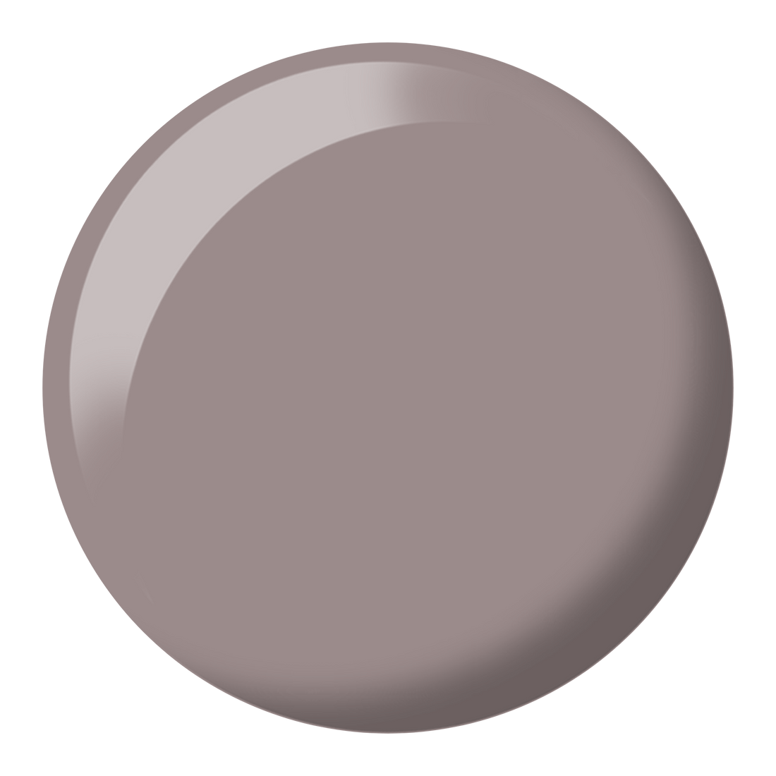 DND Diva Gel & Nail Polish - Dewdrop Gray #257