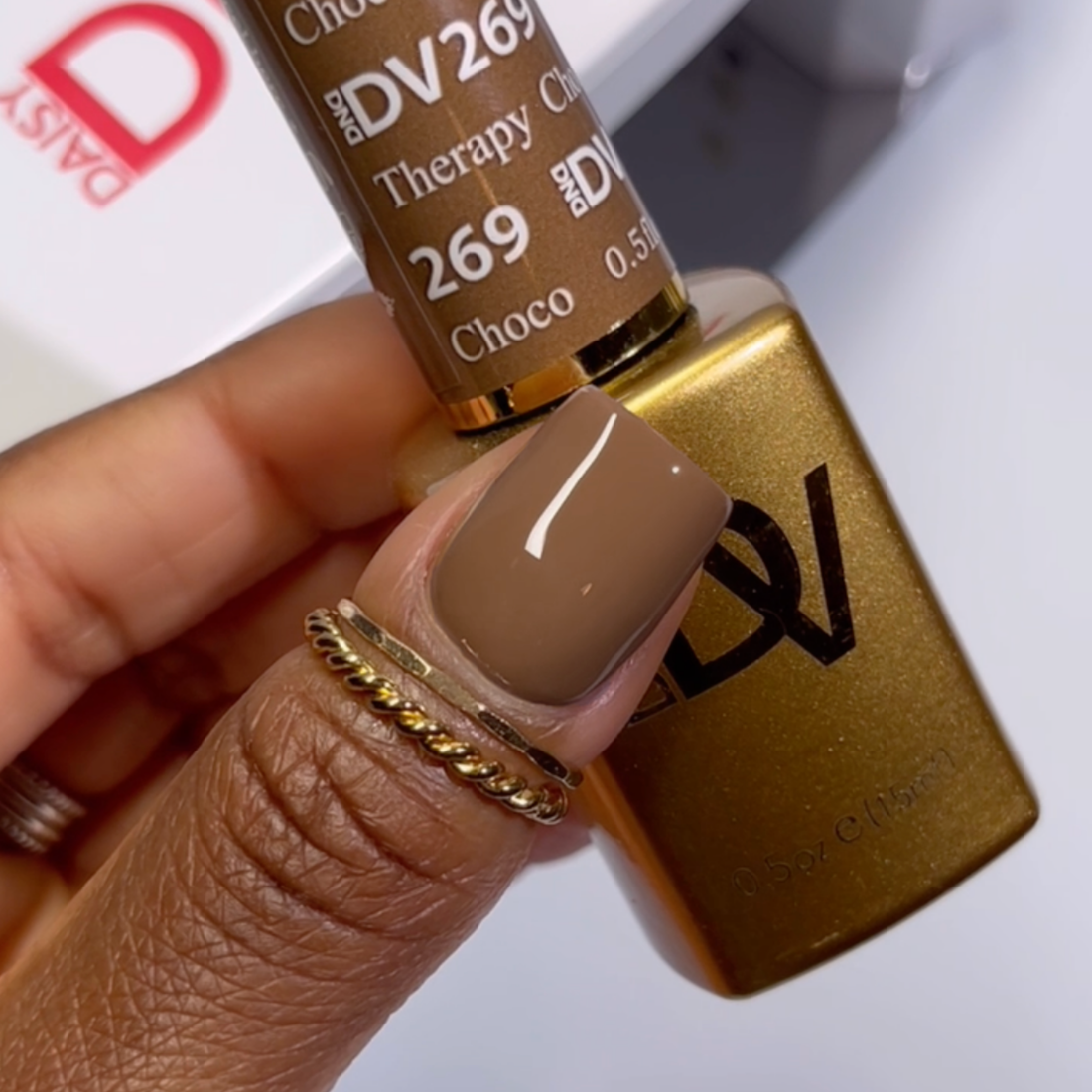 DND Diva Gel & Nail Polish - Chocolate Therapy #269
