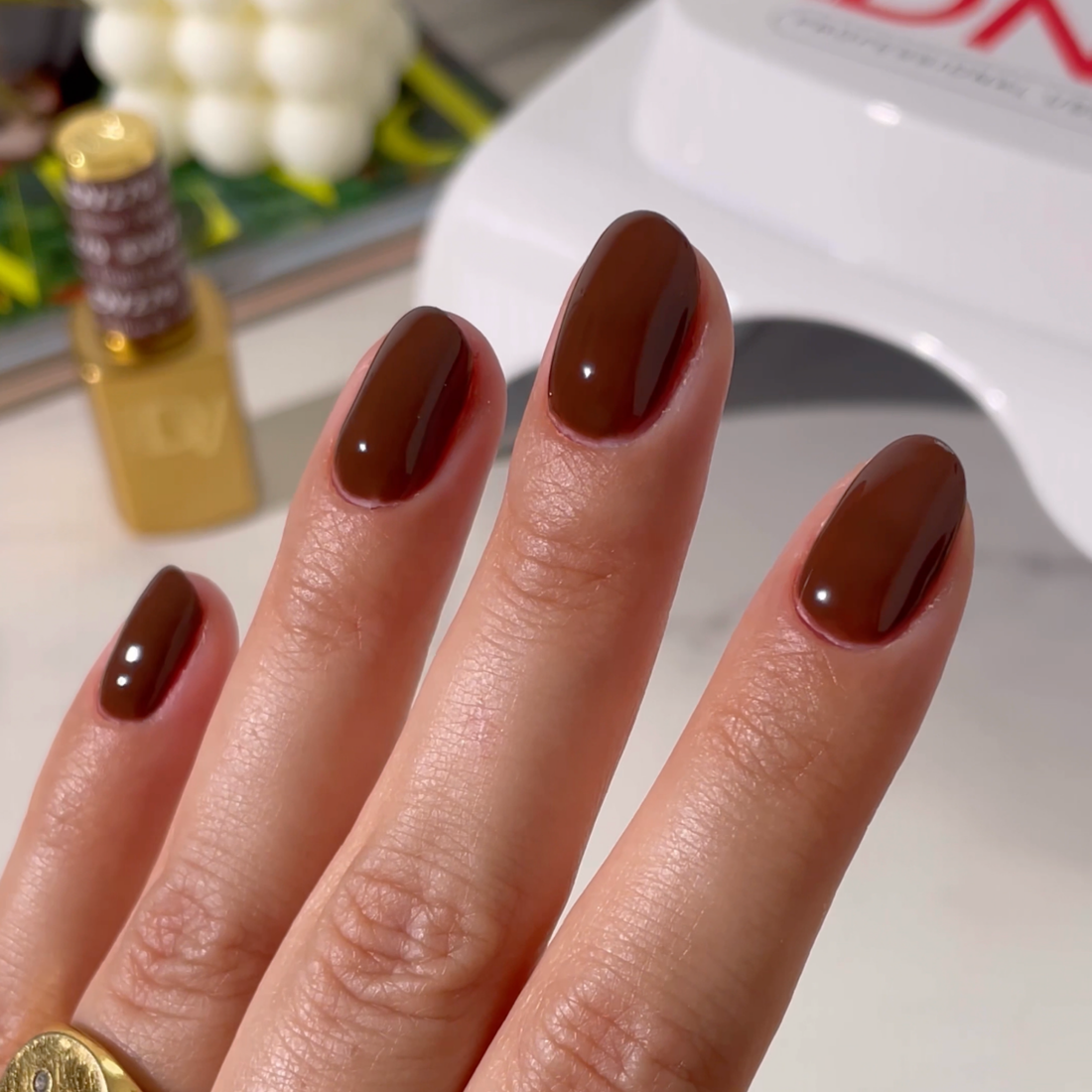 DND Diva Gel & Nail Polish - Triple Espresso #270