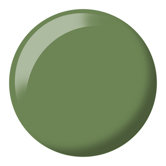 DND Diva Gel & Nail Polish - Olive Green #284