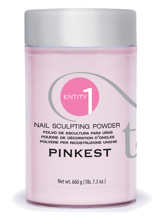 Entity Beauty - Nail Acrylic Sculpting Powder PINKEST PINK - Size 23.2oz