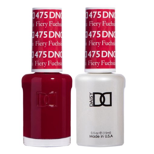 DND Gel Polish & Lacquer - 475 - Fiery Fuchsia