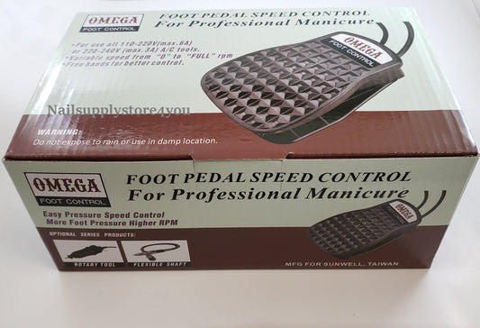 OMEGA - Nail Professional FOOT PEDAL SPEED CONTROL