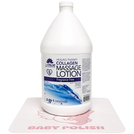 La Palm Healing Therapy Collagen Massage Lotion - Fragrance Free