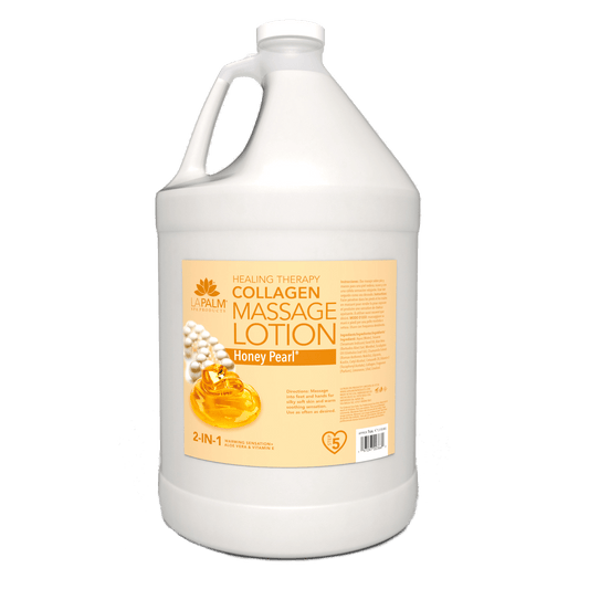 La Palm Healing Therapy Collagen Massage Lotion - Honey Pearl