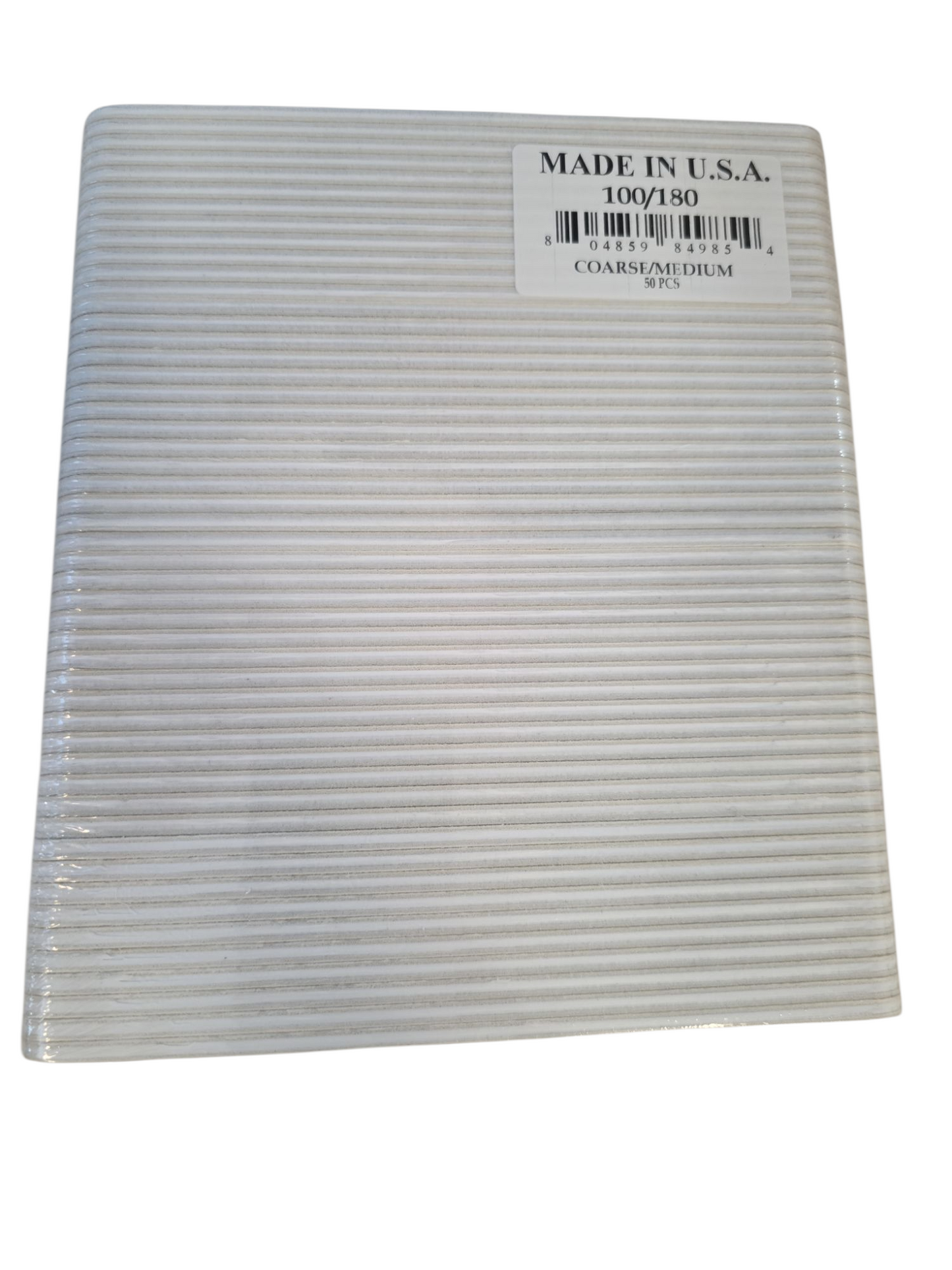 Professional Nail File White Sanding Files 7" (50pcs)