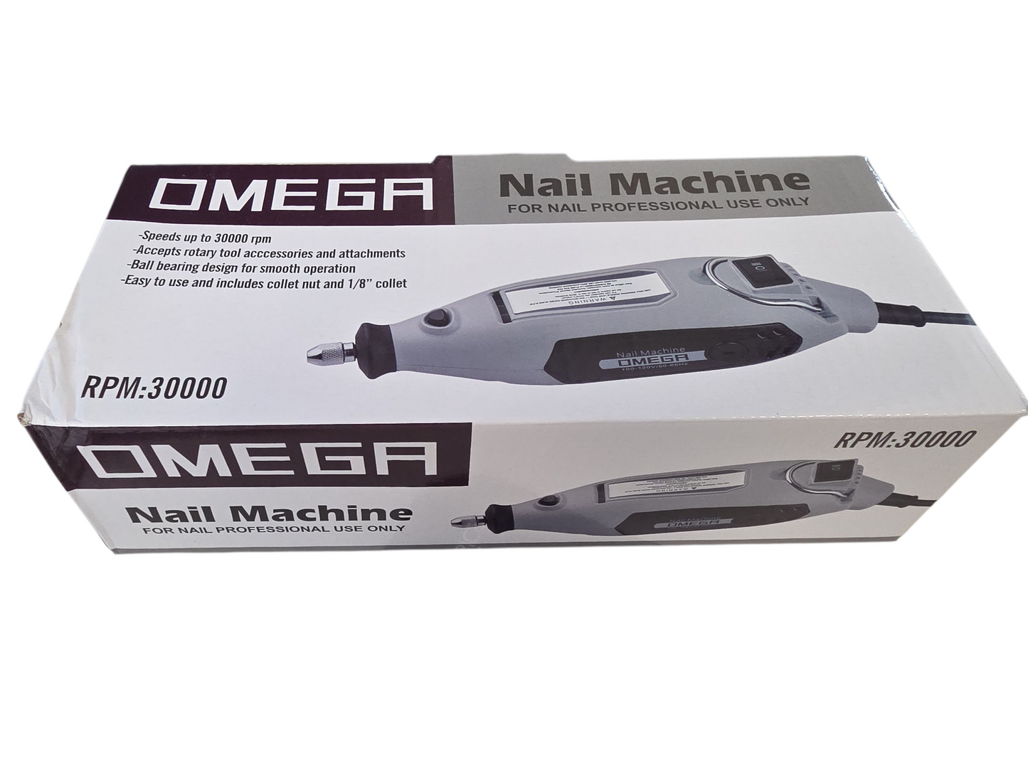 OMEGA Nail Drill Machine (3/32 Shank)