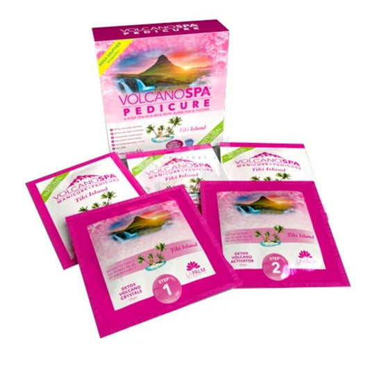 Volcano Pedicure Spa 6 Steps - Honeysuckle Tiki Island