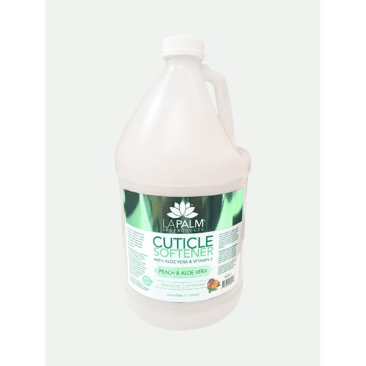 LA PALM - Manicure Cuticle Softener Peach & Aloe Vera - 1 GAL