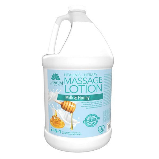 La Palm Healing Therapy Collagen Massage Lotion - Milk & Honey