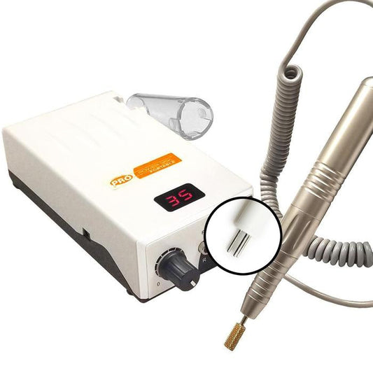 Medicool Pro Power 35K Portable Nail File Drill - Pearl White